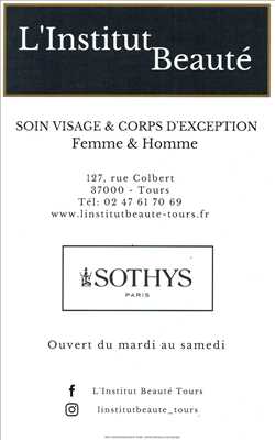Exemple institut de beauté n°141 zone Indre-et-Loire par L' Institut Beauté