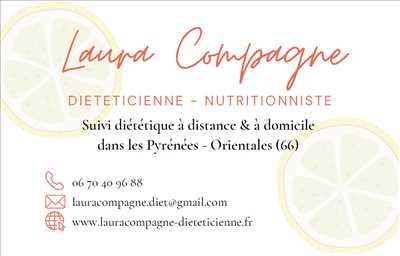Exemple nutritionniste n°285 zone Pyrénées Orientales par Laura