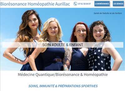 Exemple soins énergétiques n°457 zone Cantal par Biorésonance Homéopathie