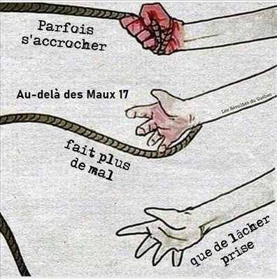 illustration partagée par Au delà des maux 17 pour l’activité soins énergétiques