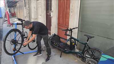 illustration partagée par Grégory pour l’activité réparateur de vélo dans le Rhône