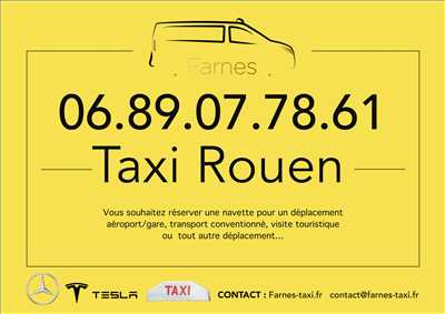 Photo ID 570 avec TAXI ROUEN FARNES pour l’activité : chauffeur de taxi à Rouen